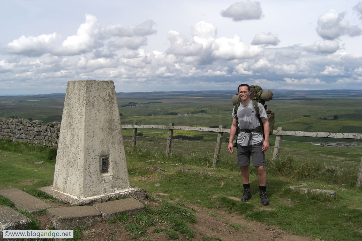 Hadrian's Wall Path - Winshields Crag trig point (345m)